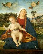 Vittore Carpaccio Madonna and Blessing Child Spain oil painting artist